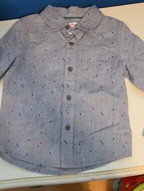 Toddler 3T Boy Button Up Shirt